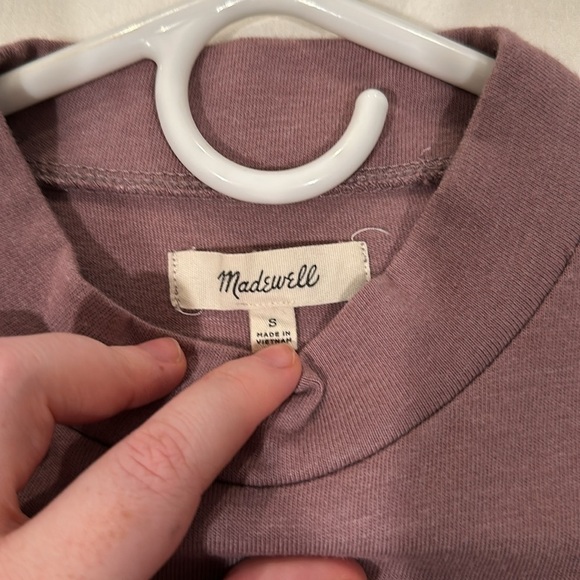 Madewell Women’s Tank Top in Muted Lilac Purple - Picture 2 of 2
